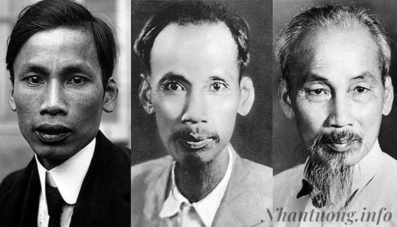 Tướng mặt của Bác Hồ có sự thay đổi theo thời gian Tướng mặt của Bác Hồ có sự thay đổi theo thời gian