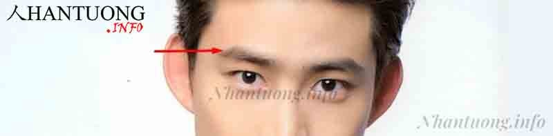 Xương mày nhô cao Xương mày nhô cao