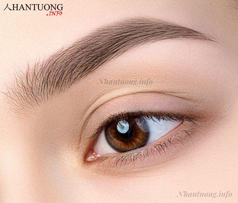 Lông mày dài quá mắt Lông mày dài quá mắt
