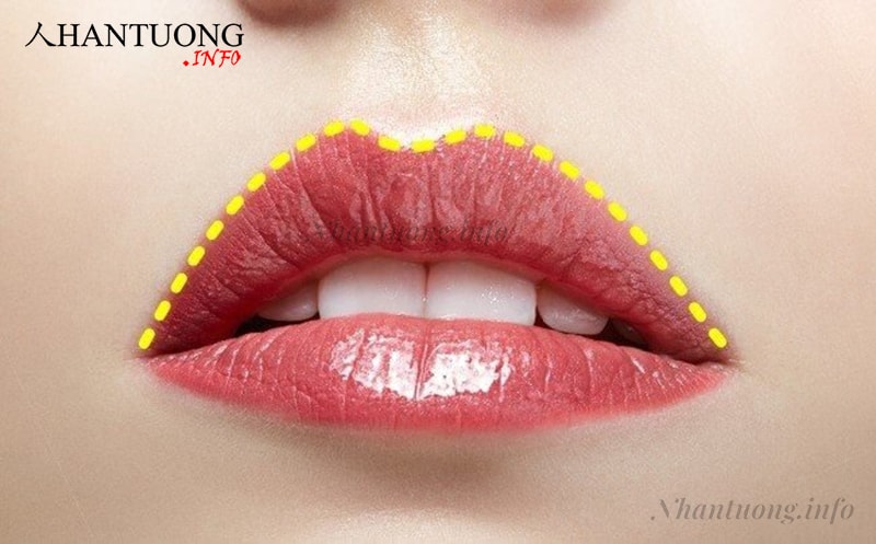 Môi anh đào chúm chím Môi anh đào chúm chím