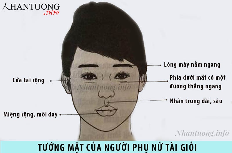 Tướng mặt của người phụ nữ giỏi giang, tài cán, tháo vát 1 Đặc điểm tướng mặt của người phụ nữ tài giỏi