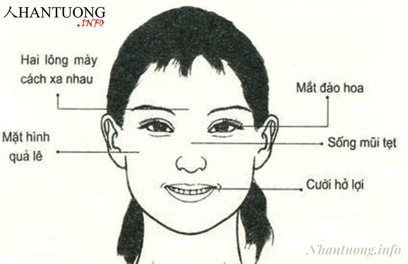 Tướng mặt phụ nữ tôn thờ vật chất Tướng mặt phụ nữ tôn thờ vật chất