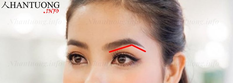 Xem tướng lông mày chữ V còn cần dựa trên hình thái của lông mày Xem tướng lông mày chữ V còn cần dựa trên hình thái của lông mày