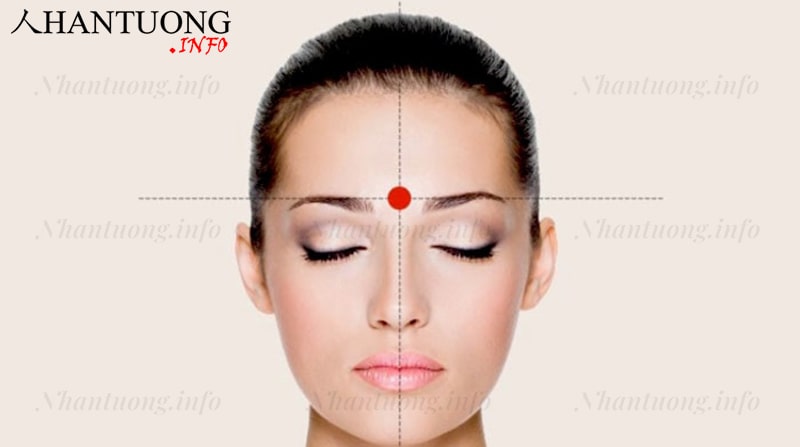 Cách xác định độ rộng hẹp, cao thấp của tướng ấn đường Cách xác định độ rộng hẹp, cao thấp của tướng ấn đường