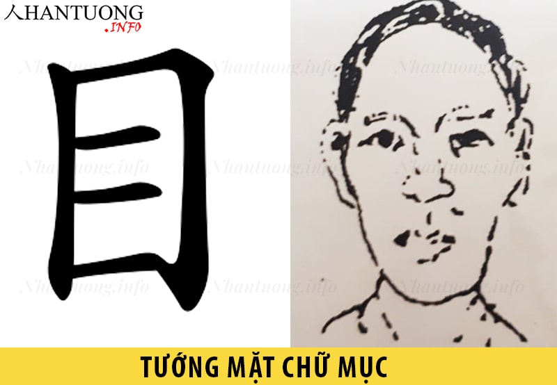 Tướng mặt hình chữ Mục Tướng mặt hình chữ Mục
