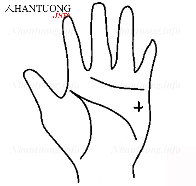 Gò Hỏa tinh âm có chữ thập, dấu cộng, chữ X Gò Hỏa tinh âm có chữ thập, dấu cộng, chữ X
